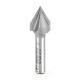 Amana 45705 0.5in CED 0.25in Shank 2-Flute Router Bit