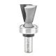 Amana 45890 1in CED 0.5in Shank 2-Flute Router Bit