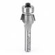 Amana 47200 0.625in CED 0.25in Shank 2-Flute Router Bit