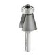 Amana 49408 0.875in CED 0.25in Shank 2-Flute Router Bit