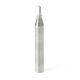 Amana A51416 0.125in CED 0.25in Shank 1-Flute Upcut Router Bit