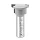 Amana A55387 1in CED 0.5in Shank 2-Flute Router Bit