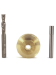 Whiteside W9501 0.25in CED Solid Brass Inlay Kit