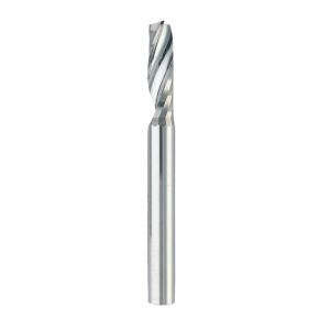 Belin 33476A 4.76mm CED 4.76mm Shank 1-Flute 12mm CEL 50.8mm OAL Upcut Non Ferrous Metal EDA Solid Carbide Milling Bit