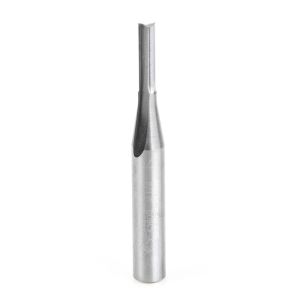 Amana 43600 0.125in CED 0.25in Shank 2-Flute Straight Router Bit