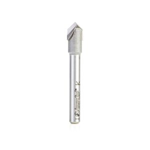 Amana 45701 0.37in CED 0.25in Shank 2-Flute Router Bit