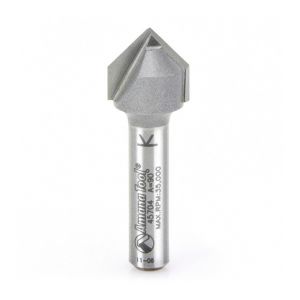 Amana 45704 0.5in CED 0.25in Shank 2-Flute Router Bit