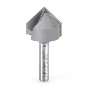 Amana 45718 0.87in CED 0.25in Shank 2-Flute Router Bit