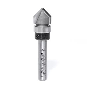 Amana 45750 0.5in CED 0.25in Shank 2-Flute Router Bit