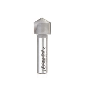 Amana 45753 19.5mm CED 0.5in Shank 2-Flute Router Bit