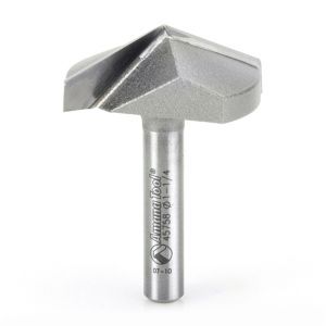 Amana 45758 1.25in CED 0.25in Shank 2-Flute Router Bit