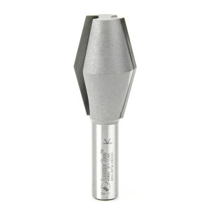 Amana 45860 0.125in CED 0.5in Shank 2-Flute Router Bit