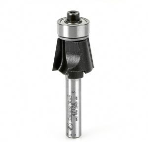 Amana 47178 0.625in CED 0.25in Shank 2-Flute Bevel Trim Router Bit