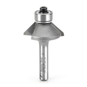 Amana 47204 0.0625in CED 0.25in Shank 2-Flute Router Bit