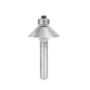 Amana 49401 1in CED 0.25in Shank 2-Flute Router Bit