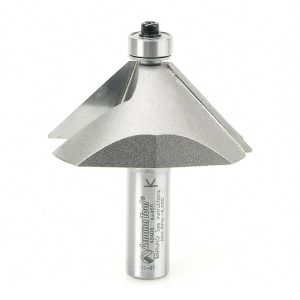 Amana 49406 2.375in CED 0.5in Shank 2-Flute Router Bit