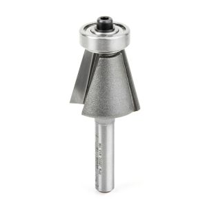 Amana 49408 0.875in CED 0.25in Shank 2-Flute Router Bit