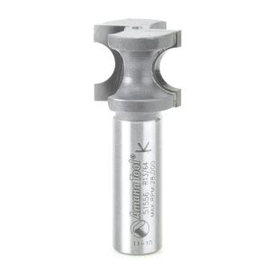 Amana A51556 0.875in CED 0.5in Shank 2-Flute Router Bit