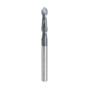 Amana A51650 0.125in CED 0.125in Shank 2-Flute Upcut Router Bit