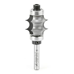 Amana A54296 1in CED 0.25in Shank 2-Flute Router Bit