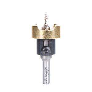 Amana A55193 0.375in CED 0.3125in Shank Carbide Tipped Countersink