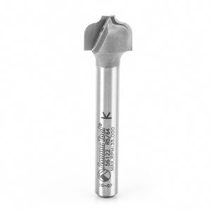 Amana A56122 0.5in CED 0.25in Shank 2-Flute Router Bit