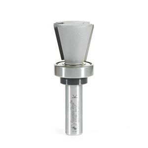 Amana A57142 1.125in CED 0.5in Shank 2-Flute Router Bit