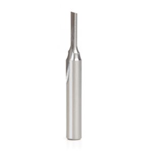 Amana AHSS1500 0.125in CED 0.25in Shank 1-Flute Straight Router Bit