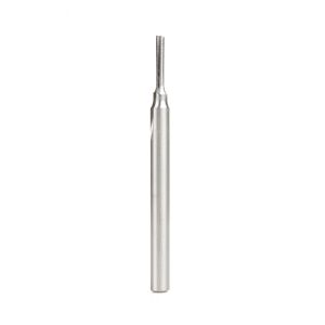 Amana AHSS1501 0.125in CED 0.25in Shank 1-Flute Straight Router Bit