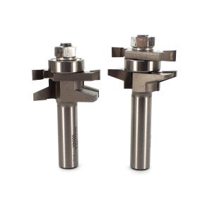 Whiteside W6004 1.625in CED 0.5in Shank 2-Flute 0.875in CEL Straight Stile & Rail Set