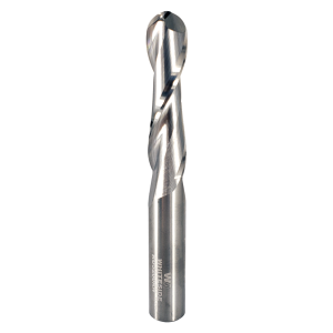 Whiteside WRU5200RN 0.5in CED 0.5in Shank 2in CEL 4in OAL Upcut Ball Nose Spiral Bit